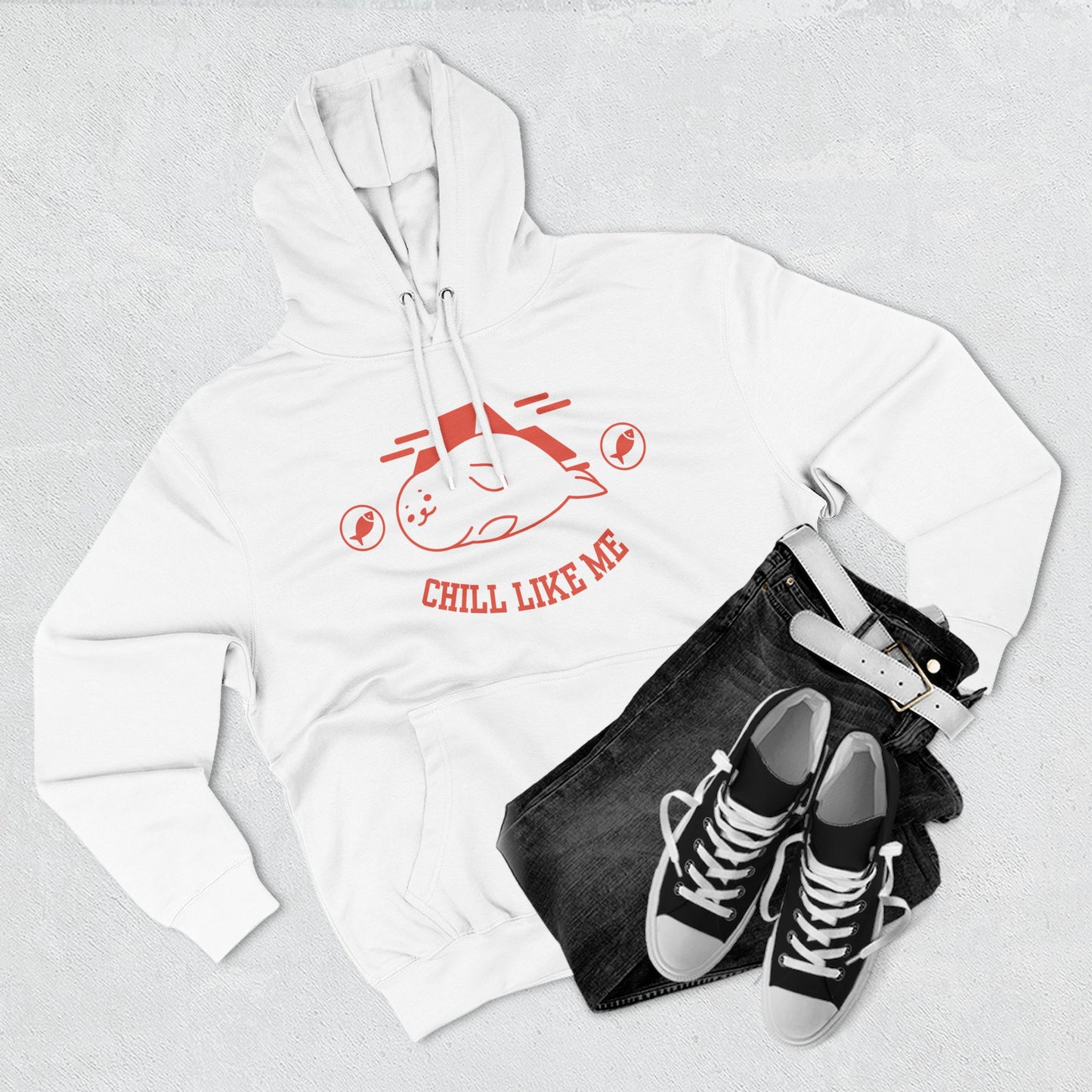 Chill Like Me Hoodie | Fun Fleece Sweatshirt for Relaxation, Perfect Gift for Cozy Days, Casual Wear, and Chill Vibes