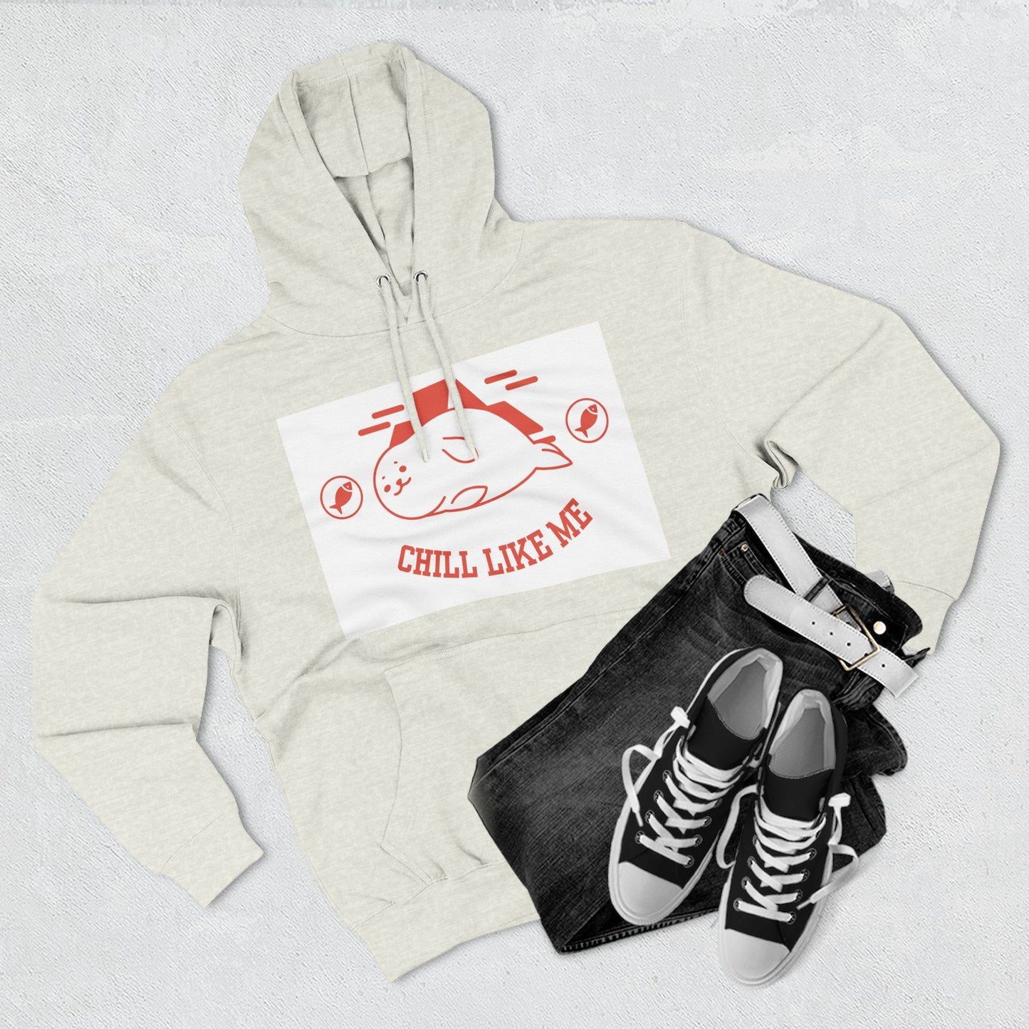 Chill Like Me Hoodie | Fun Fleece Sweatshirt for Relaxation, Perfect Gift for Cozy Days, Casual Wear, and Chill Vibes