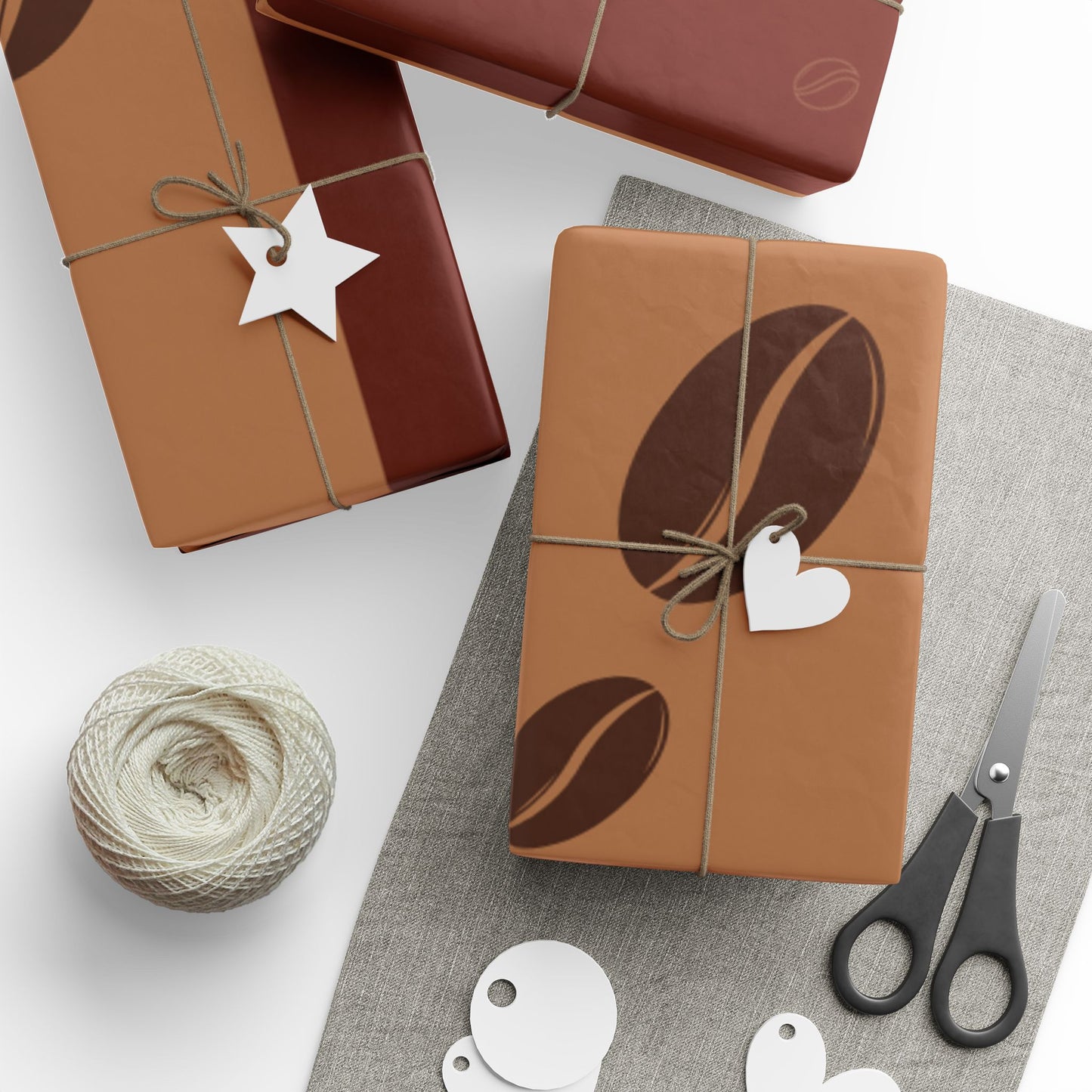 Elegant Chocolate-Inspired Wrapping Paper, Gift Wrap, Birthday, Holidays, Special Occasions, Unique Present Packaging
