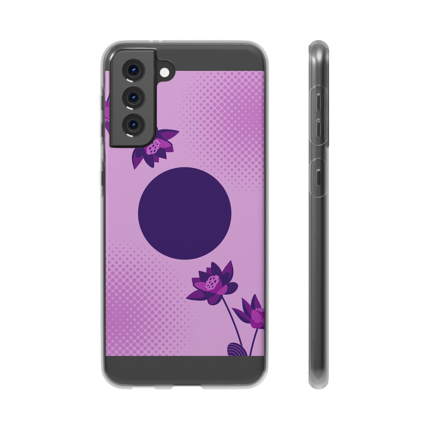 Stylish Floral Flexi Cases for Phone, Cute Phone Cover, Trendy Cell Phone Protection, Gift for Her, Birthday Party Accessory