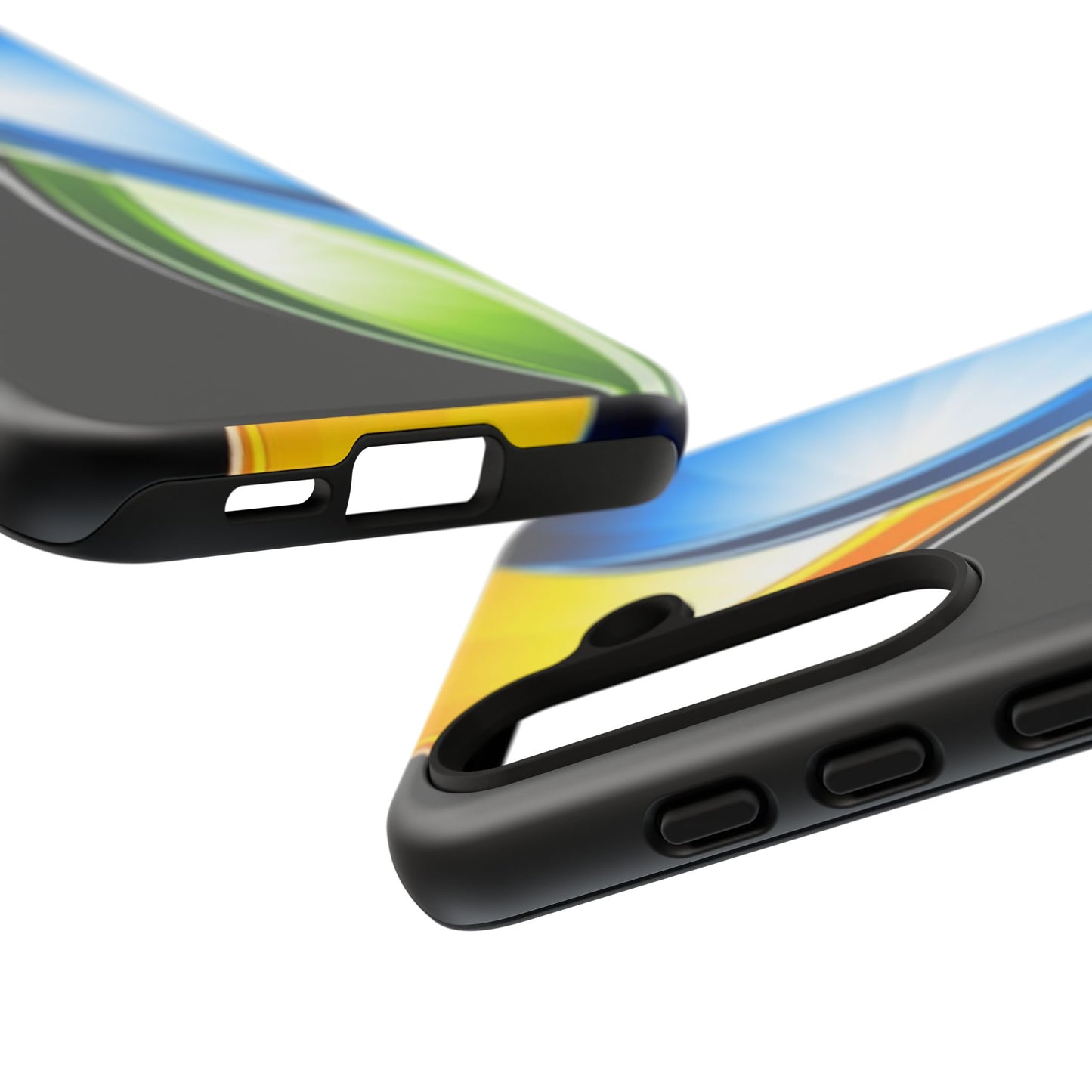 Vibrant Phone Cases, Tough Phone Covers for Daily Use, Unique Tech Accessories, Gifts for Tech Lovers, Colorful Protective Cases