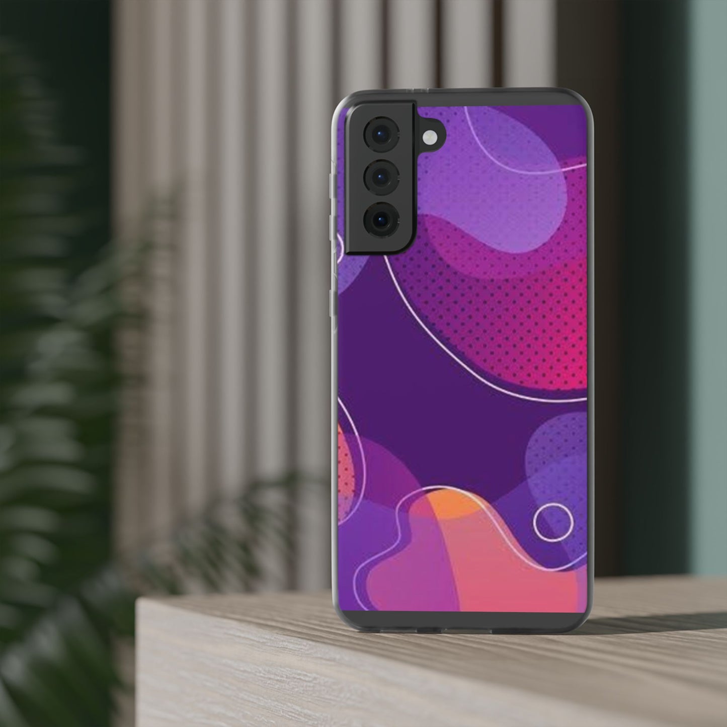 Colorful Abstract Phone Case, Trendy Smartphone Cover, Vibrant Phone Accessory, Gift for Her, Modern Trendy Design