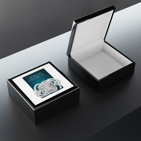 Elegant Jewelry Box, Keepsake Organizer, Gift for Her, Anniversary Decor, Luxurious Storage, Engagement Gift