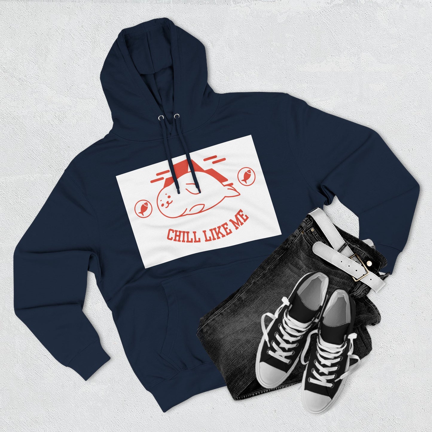 Chill Like Me Hoodie | Fun Fleece Sweatshirt for Relaxation, Perfect Gift for Cozy Days, Casual Wear, and Chill Vibes
