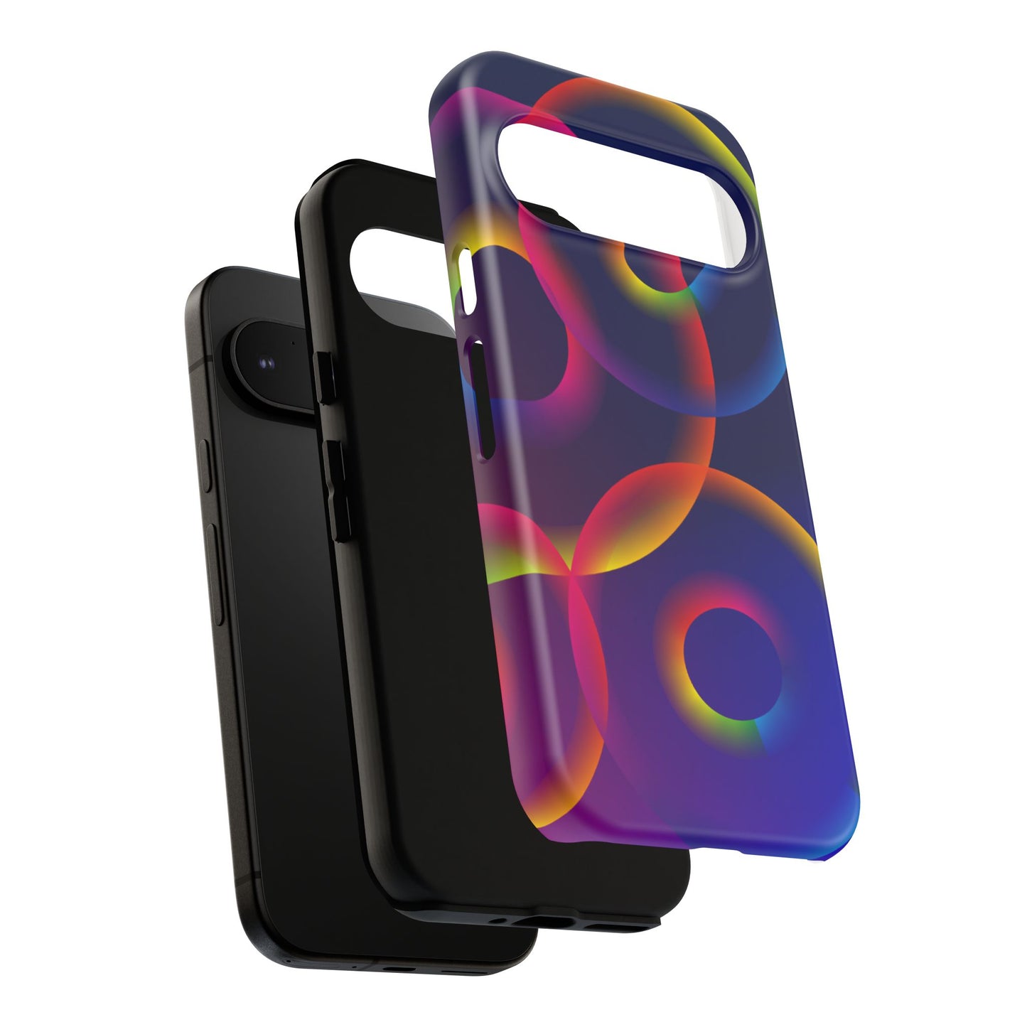 Colorful Phone Case with Abstract Designs, Tough Cases for Your Phone, Unique Phone Accessories, Gift for Tech Lovers, Vibrant Cell [...]