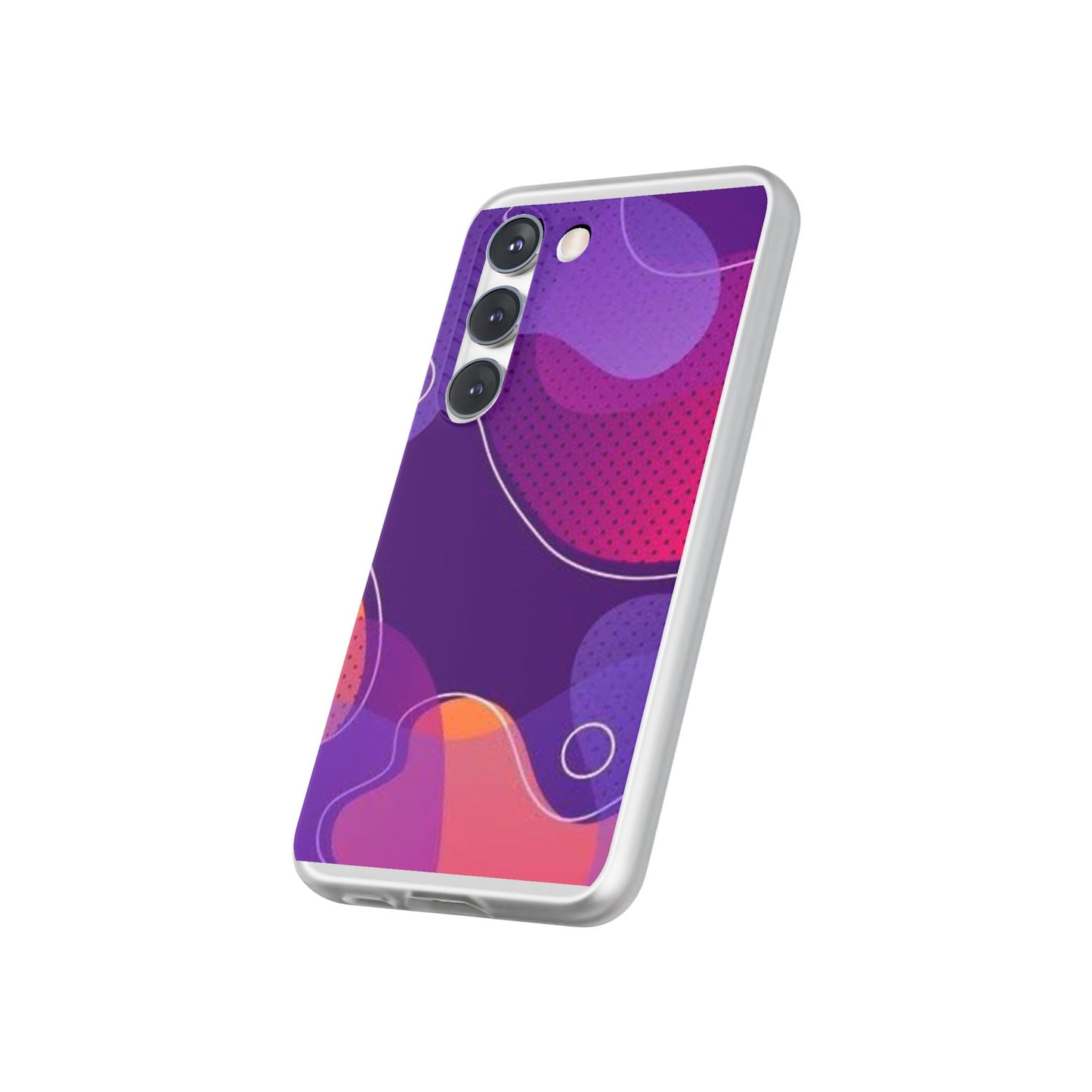 Colorful Abstract Phone Case, Trendy Smartphone Cover, Vibrant Phone Accessory, Gift for Her, Modern Trendy Design