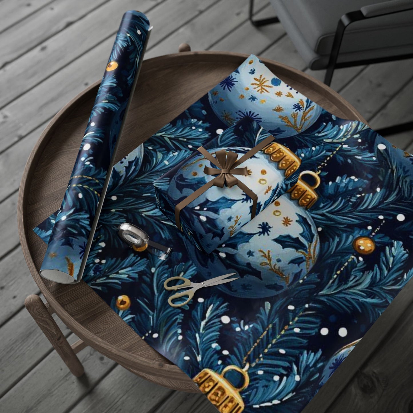 Whimsical Wrapping Paper, Gift Wrap for Birthdays, Holidays, Celebrations, Eco-Friendly, Festive Floral Design