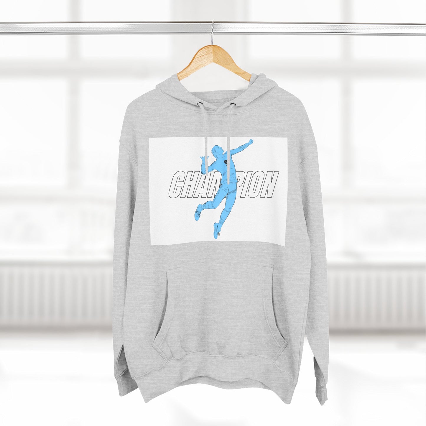 Champion Spirit Three-Panel Fleece Hoodie - Cozy Athletic Wear, Casual Style, Perfect Gift for Sports Lovers, Everyday Comfort, Ideal [...]