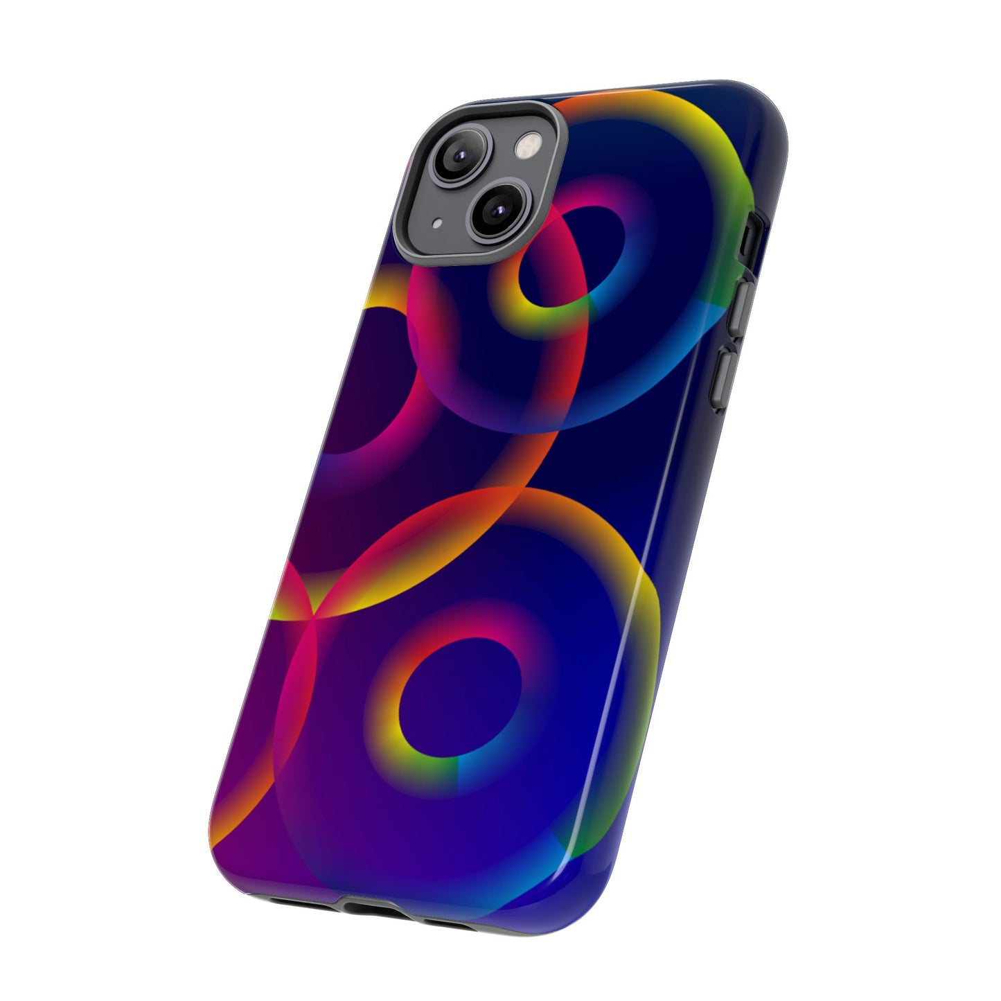 Colorful Phone Case with Abstract Designs, Tough Cases for Your Phone, Unique Phone Accessories, Gift for Tech Lovers, Vibrant Cell [...]