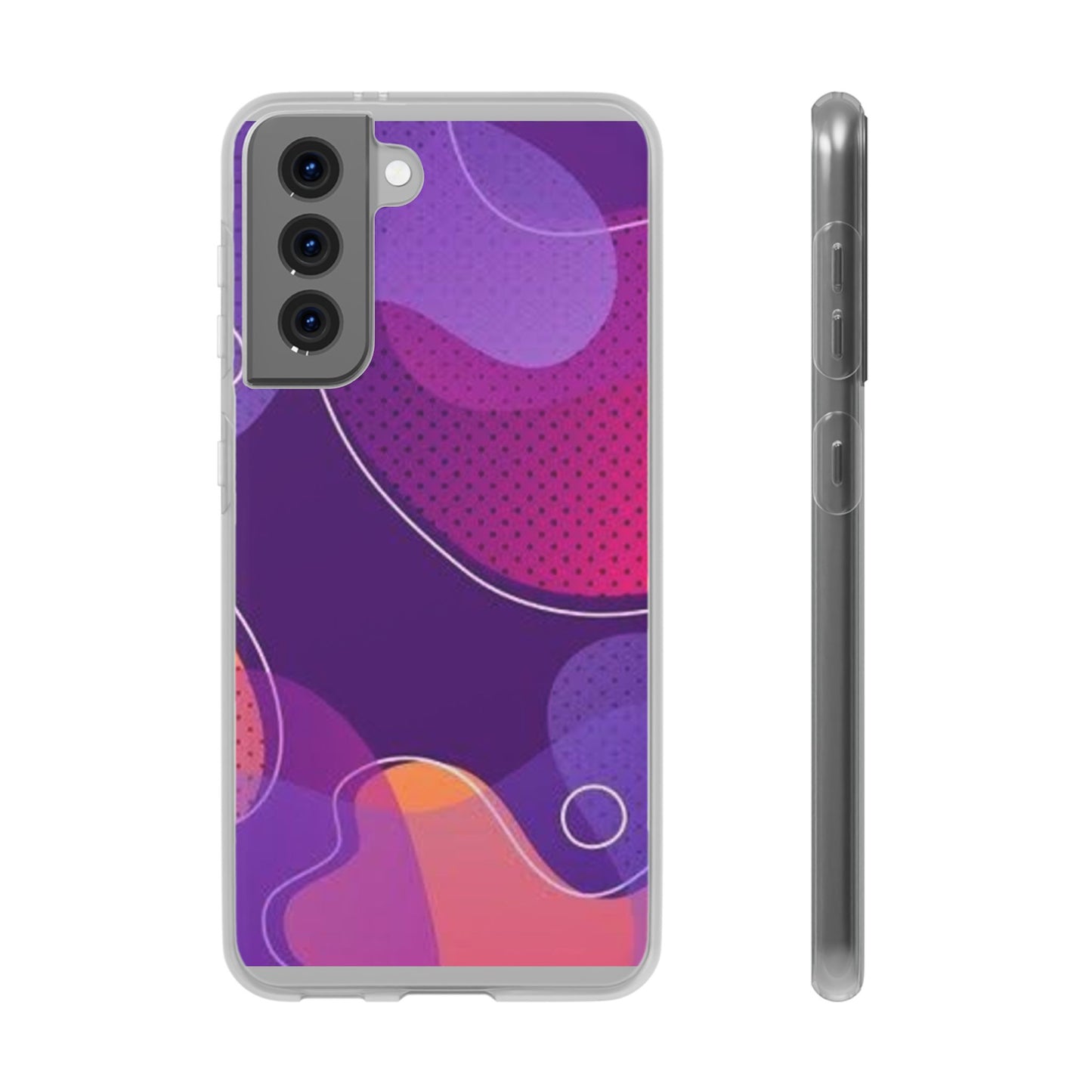 Colorful Abstract Phone Case, Trendy Smartphone Cover, Vibrant Phone Accessory, Gift for Her, Modern Trendy Design