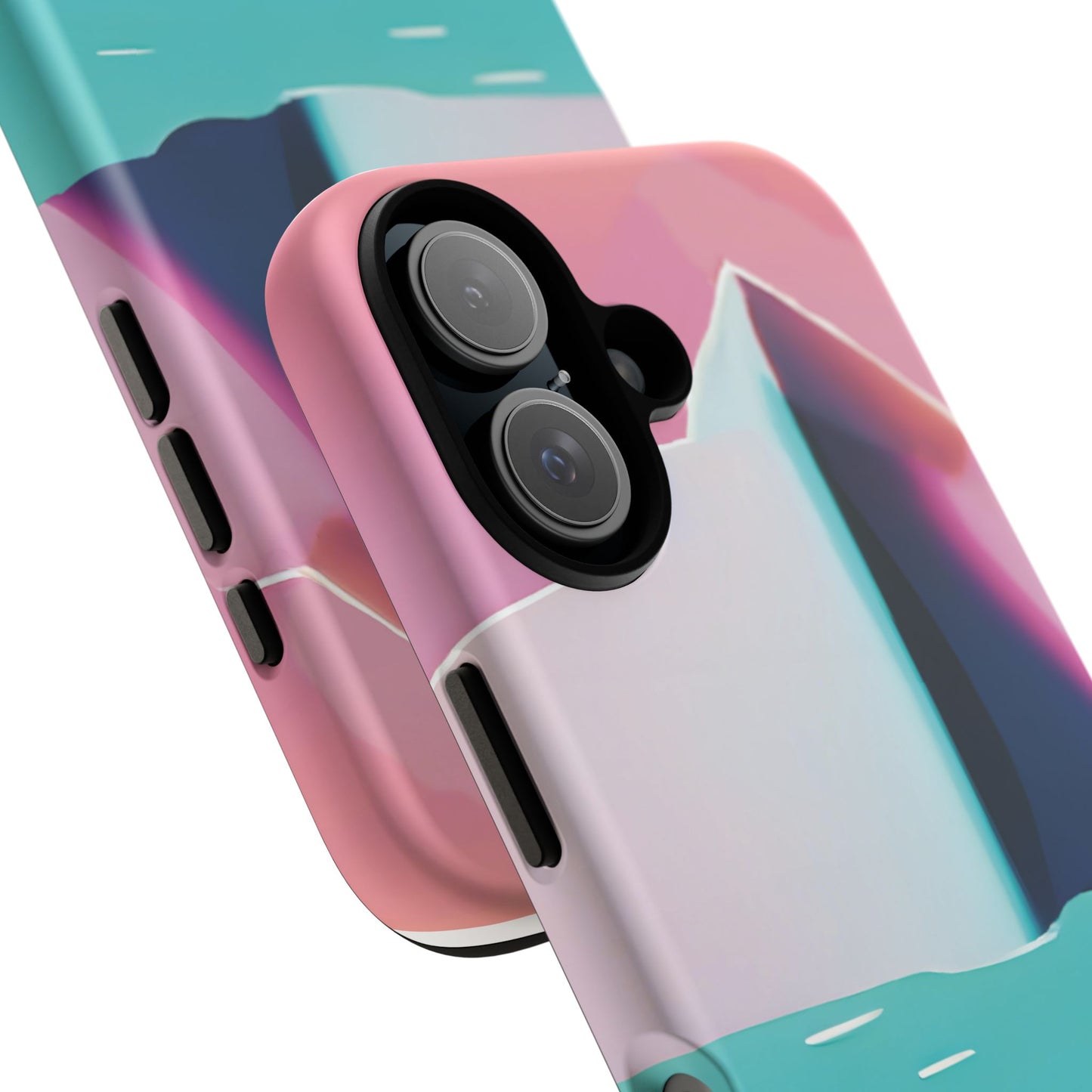 Trendy Phone Case - Abstract Iceberg Design, Phone Cover, Gift for Her, Unique Tech Accessory, Cool Aesthetic