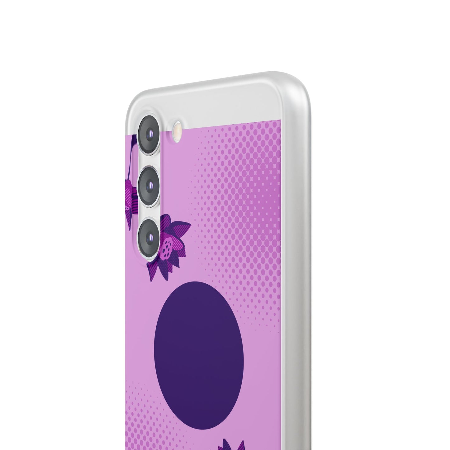 Stylish Floral Flexi Cases for Phone, Cute Phone Cover, Trendy Cell Phone Protection, Gift for Her, Birthday Party Accessory