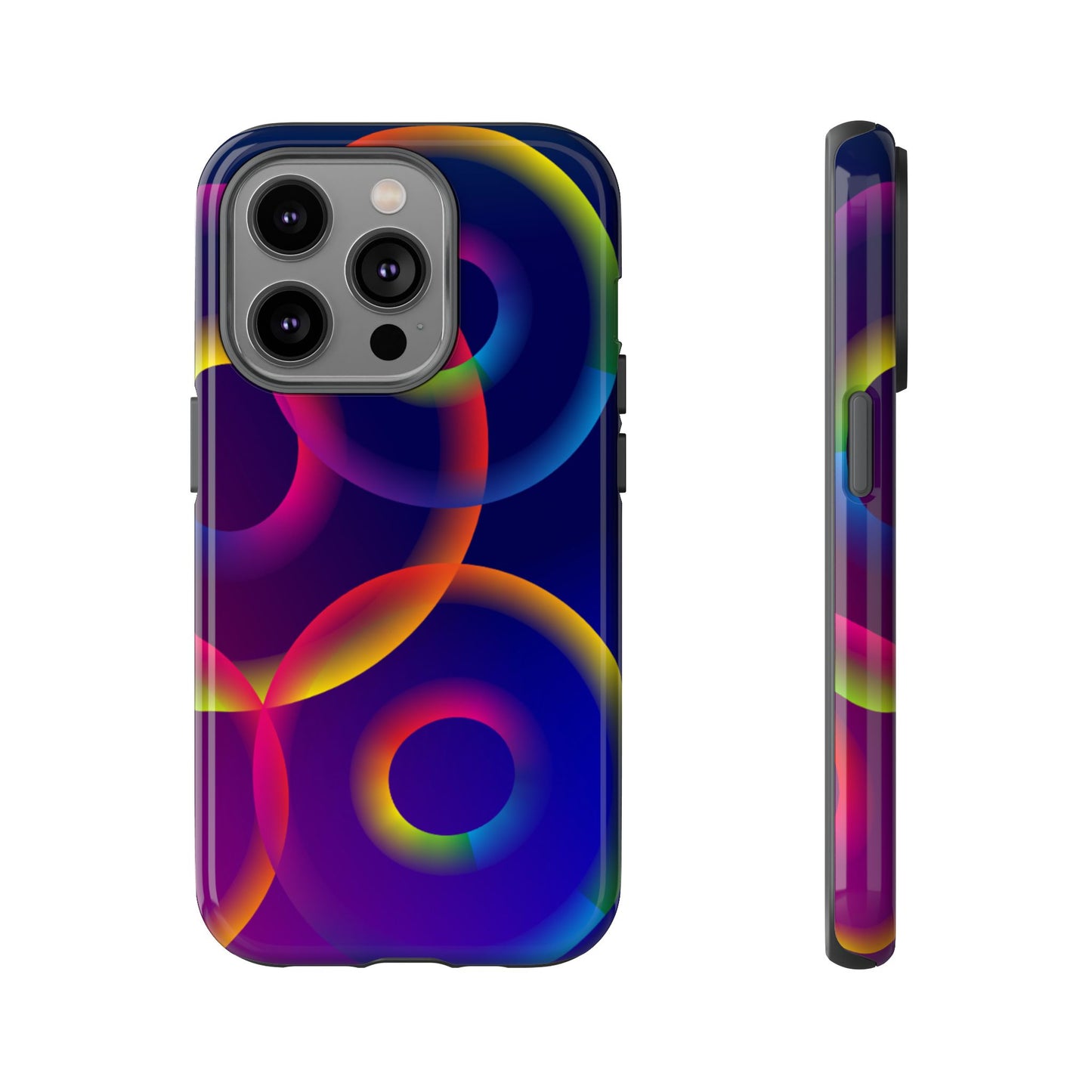 Colorful Phone Case with Abstract Designs, Tough Cases for Your Phone, Unique Phone Accessories, Gift for Tech Lovers, Vibrant Cell [...]