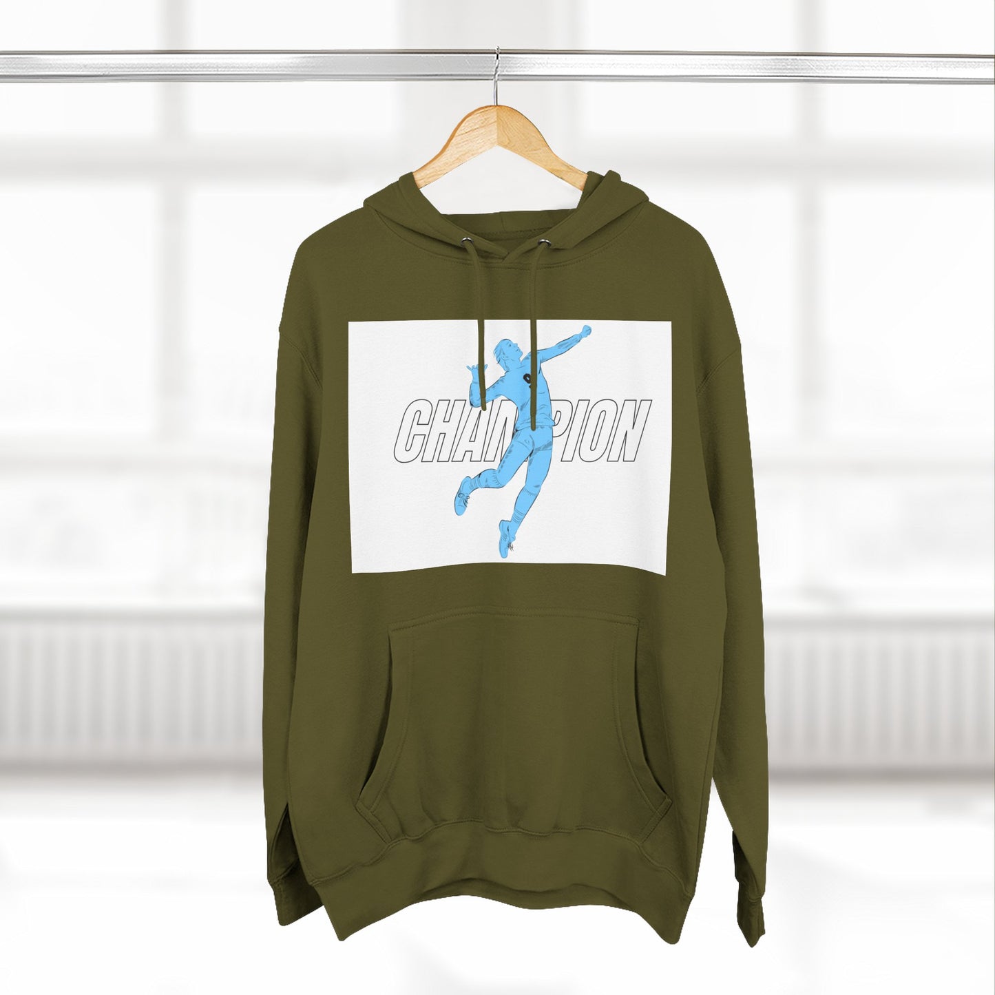 Champion Spirit Three-Panel Fleece Hoodie - Cozy Athletic Wear, Casual Style, Perfect Gift for Sports Lovers, Everyday Comfort, Ideal [...]