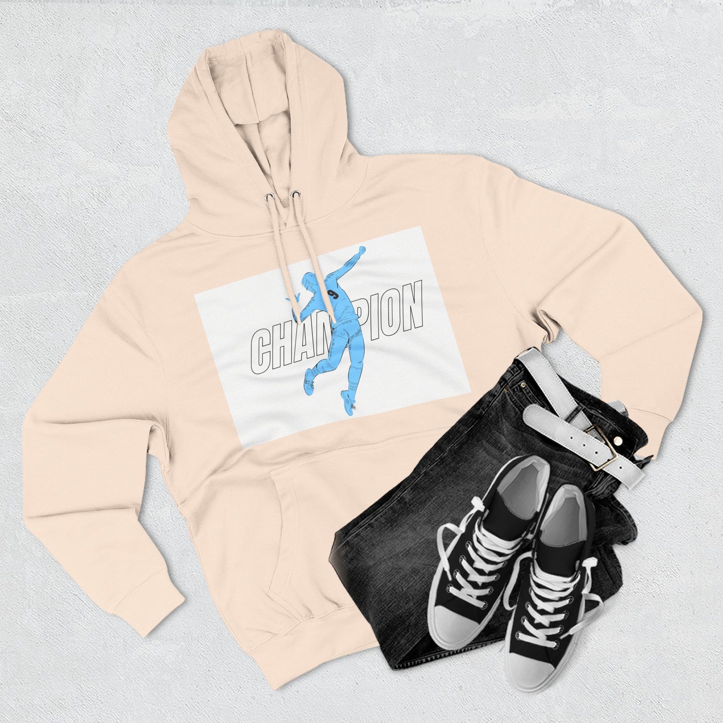 Champion Spirit Three-Panel Fleece Hoodie - Cozy Athletic Wear, Casual Style, Perfect Gift for Sports Lovers, Everyday Comfort, Ideal [...]