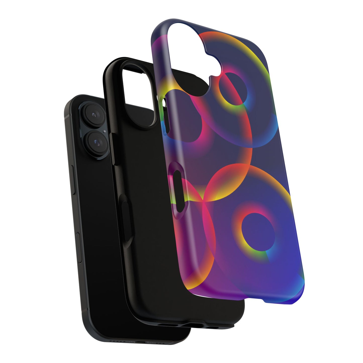Colorful Phone Case with Abstract Designs, Tough Cases for Your Phone, Unique Phone Accessories, Gift for Tech Lovers, Vibrant Cell [...]